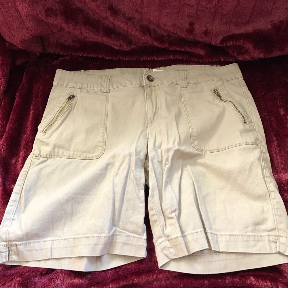 Tan shorts